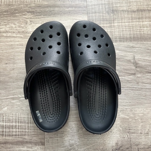 Crocs Unisex Adult Black Crocs Clogs - Picture 3 of 10